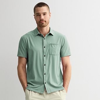 Men's FLX Knit Button Down Shirt