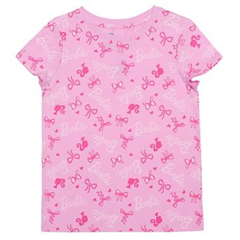 Girls 4–12 Jumping Beans® Mattel Barbie® Allover Bow Graphic Tee