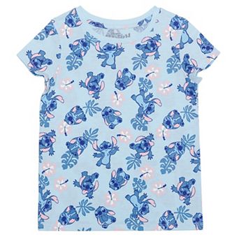 Girls 4-12 Jumping Beans® Disney's Lilo & Stitch Allover Print Graphic Tee