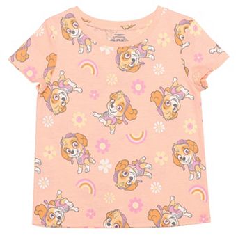 Baby & Toddler Girl Jumping Beans® PAW Patrol Skye Allover Print Graphic Tee