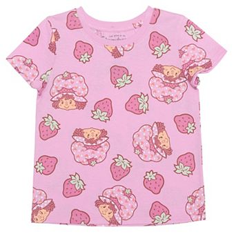 Baby & Toddler Girl Jumping Beans® Strawberry Shortcake Allover Print Graphic Tee