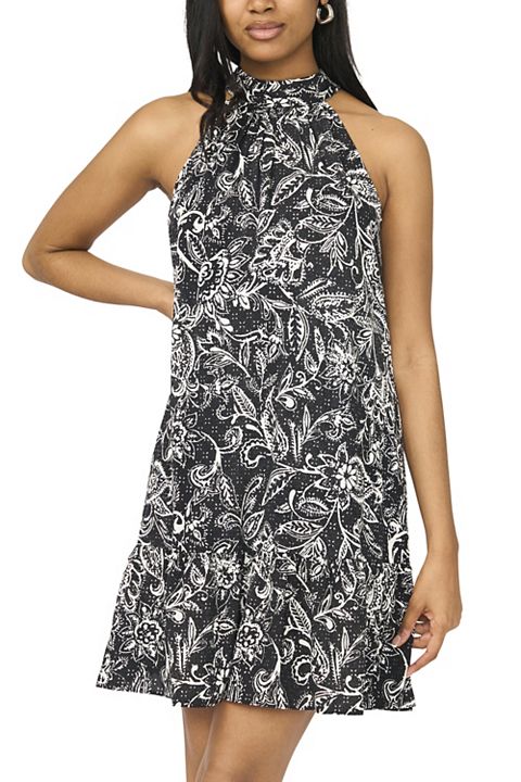 Женские платья MSK Women's MSK Sleeveless Halter Neck Tiered Maxi Dress