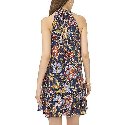 msk shirt dress MSK Women's Pintuck Split Neck Midi Shirt Dress