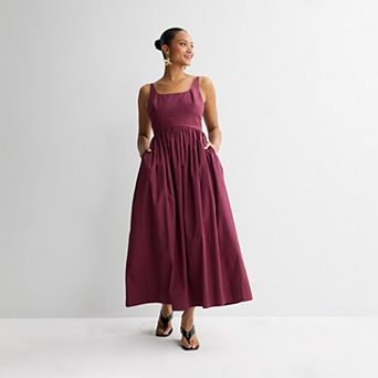 Women's MSK Cotton Maxi Dress