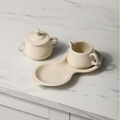 Fiesta 4-pc. Sugar Bowl & Creamer Set with Tray