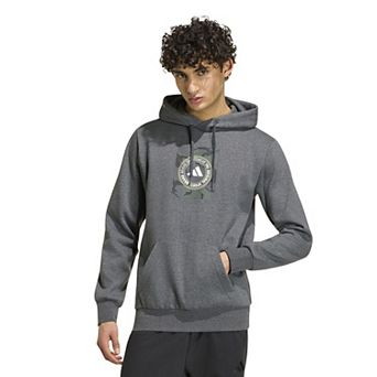 Big & Tall adidas Camo Box Graphic Hoodie