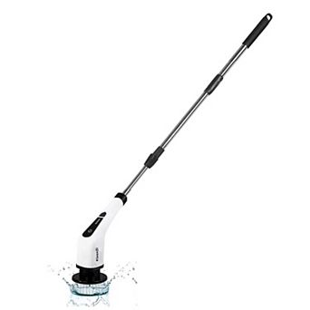 Electric Spin Scrubber Cleaning Brush 8 in 1 with Adjustable Handle. For Windows, Bathrooms, Cars