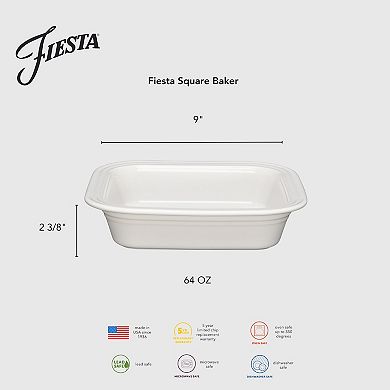 Fiesta Square 9-Inch Baker