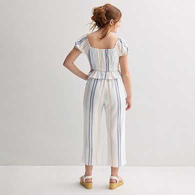 Girls 4-20 Trixxi 2-Piece Stripe Top & Pants Set
