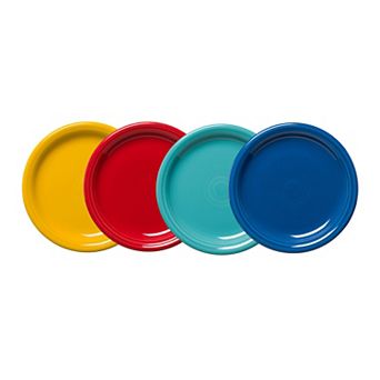 Fiesta 4 pc Bistro Coupe Salad Plate Set