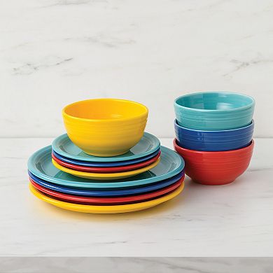 Fiesta 4-pc. Bistro Coupe Cereal Bowl Set