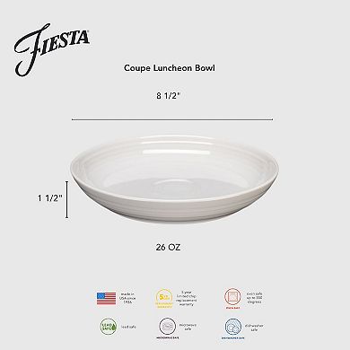 Fiesta 4-pc. Coupe Luncheon Bowl Set