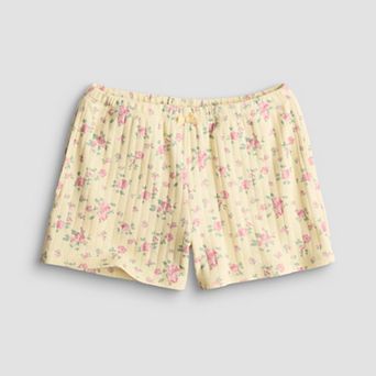 Girls 7-16 Sea + Skye Ribbed Pull-On Shorts