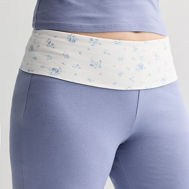 Girls 7-16 Sea + Skye Foldover Wide Leg Pants