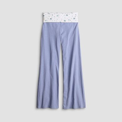 Girls 7-16 Sea + Skye Foldover Wide Leg Pants