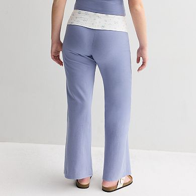 Girls 7-16 Sea + Skye Foldover Wide Leg Pants