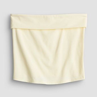 Girls 7-16 Sea + Skye Foldover Tube Top with Removable Straps