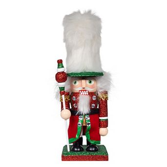 Kurt Adler 9-Inch Hollywood Nutcracker Soldier Figurine Table Decor