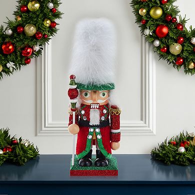 Kurt Adler 9-Inch Hollywood Nutcracker Soldier Figurine Table Decor