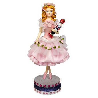 Kurt Adler Clara Nutcracker Figurine 15-Inch Table Decor