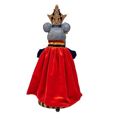 Kurt Adler 15-Inch Hollywood Nutcracker Mouse King Figurine Table Decor