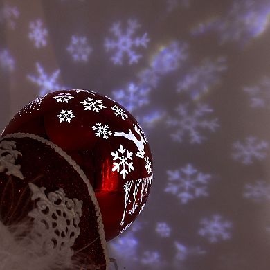 Kurt Adler 14.5-Inch Musical Nutcracker With Water Globe Figurine Table Decor