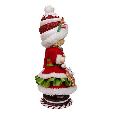 Kurt Adler 14-Inch Mrs. Claus Gingerbread Nutcracker Figurine Table Decor