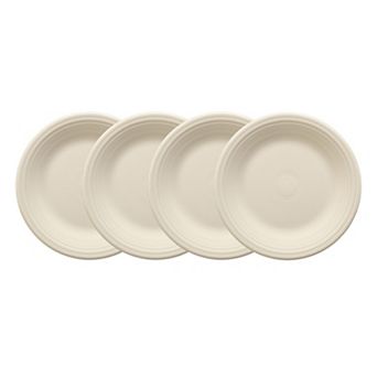 Fiesta Set of 4 Classic Rim 10.5-inch Dinner Plates