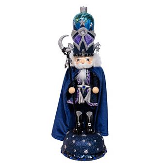 Kurt Adler 18.5-Inch Hollywood Nutcracker Midnight Man Nutcracker Figurine Table Decor