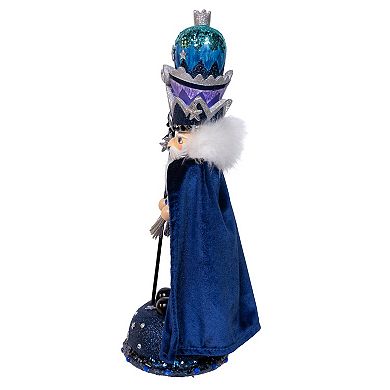 Kurt Adler 18.5-Inch Hollywood Nutcracker Midnight Man Nutcracker Figurine Table Decor