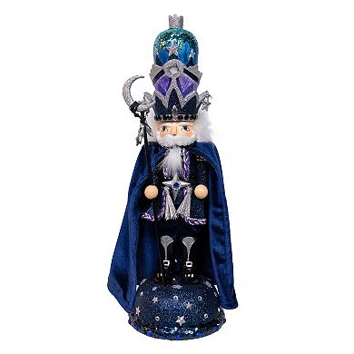 Kurt Adler 18.5-Inch Hollywood Nutcracker Midnight Man Nutcracker Figurine Table Decor