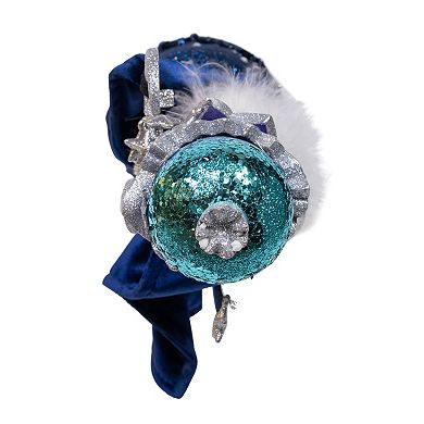 Kurt Adler 18.5-Inch Hollywood Nutcracker Midnight Man Nutcracker Figurine Table Decor