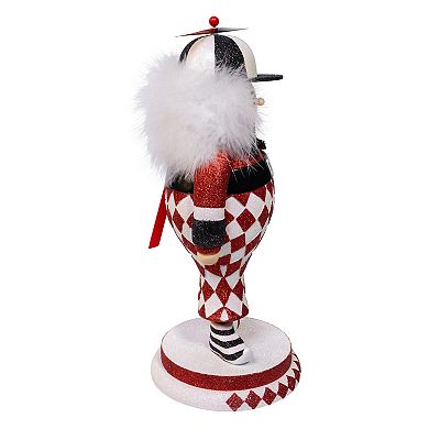 Kurt Adler Alice in Wonderland Tweedle Dee 14.5-Inch Nutcracker Figurine Table Decor