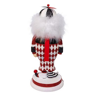 Kurt Adler Alice in Wonderland Tweedle Dee 14.5-Inch Nutcracker Figurine Table Decor