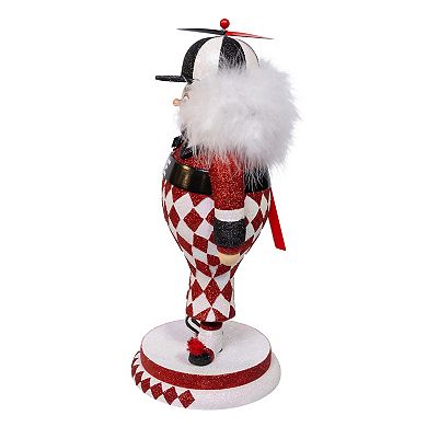 Kurt Adler Alice in Wonderland Tweedle Dee 14.5-Inch Nutcracker Figurine Table Decor