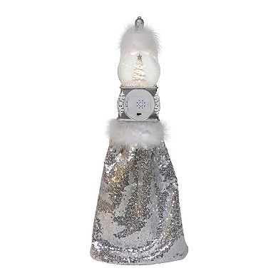 Kurt Adler 22-Inch Hollywood Nutcrackers Musical Water Globe Nutcracker Figurine