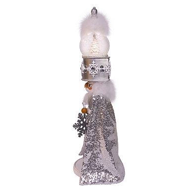Kurt Adler 22-Inch Hollywood Nutcrackers Musical Water Globe Nutcracker Figurine