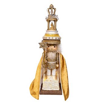 Kurt Adler 19.5-Inch Hollywood Nutcrackers LED O Holy Night Nutcracker Figurine Table Decor
