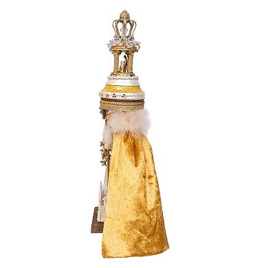 Kurt Adler 19.5-Inch Hollywood Nutcrackers LED O Holy Night Nutcracker Figurine Table Decor