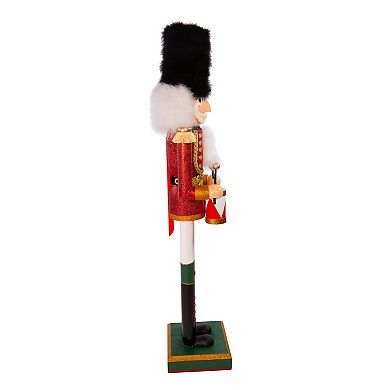 Kurt Adler 60-Inch Hollywood Nutcrackers Tall Soldier Nutcracker Figurine Floor Decor