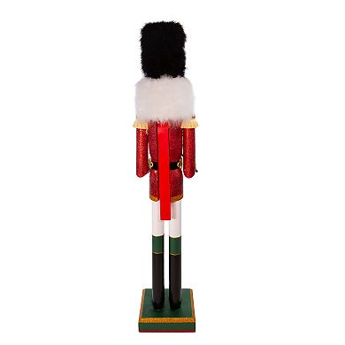 Kurt Adler 60-Inch Hollywood Nutcrackers Tall Soldier Nutcracker Figurine Floor Decor