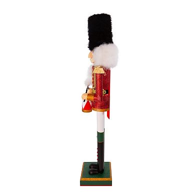 Kurt Adler 60-Inch Hollywood Nutcrackers Tall Soldier Nutcracker Figurine Floor Decor