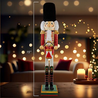 Kurt Adler 60-Inch Hollywood Nutcrackers Tall Soldier Nutcracker Figurine Floor Decor