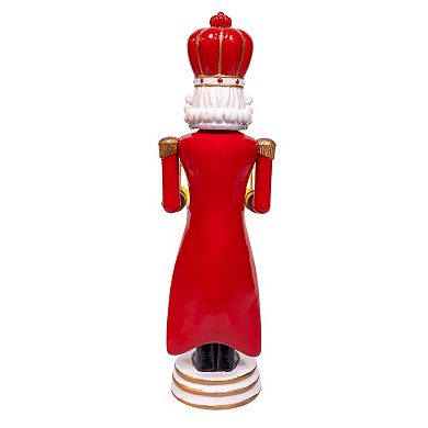 Kurt Adler 12-Inch Battery Operated Lighted King Nutcracker Table Decor