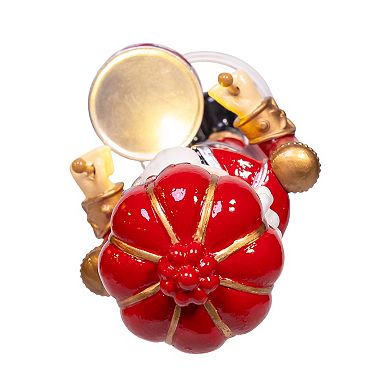 Kurt Adler 12-Inch Battery Operated Lighted King Nutcracker Table Decor