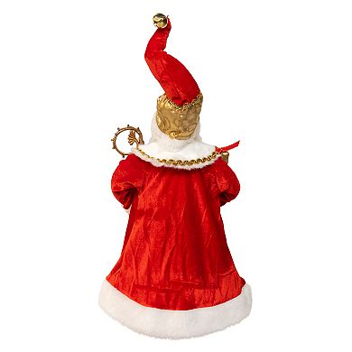 Kurt Adler 18-Inch Standing Santa Figurine Table Decor