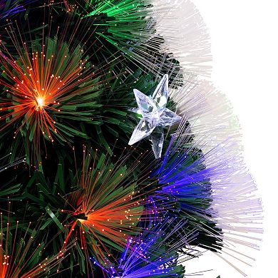 Kurt Adler 2-Ft. LED Fiber Optic Potted Artificial Christmas Tree