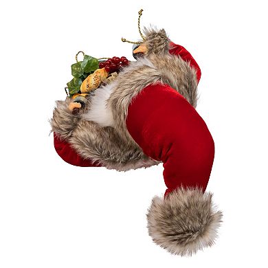 Kurt Adler 18-Inch Kringles Vineyard Santa Table Decor