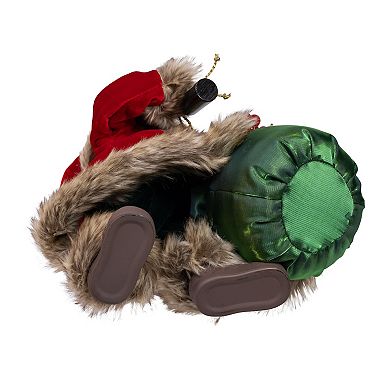 Kurt Adler 18-Inch Kringles Vineyard Santa Table Decor