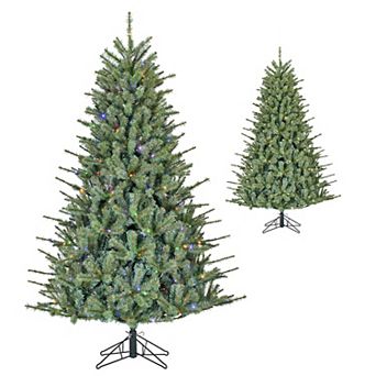 Kurt Adler 7-ft. Pre-Lit Dual Color Cashmere Artificial Christmas Tree